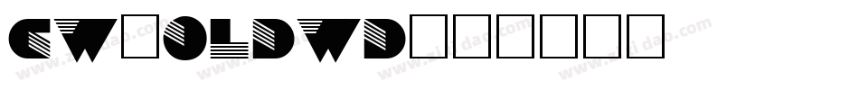 CW_OLDWD字体转换
