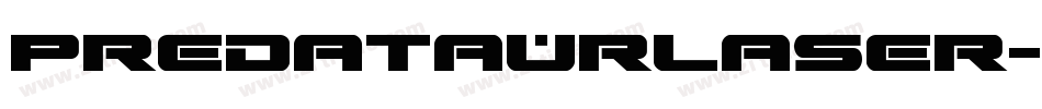 PredataurLaser-Va2B字体转换