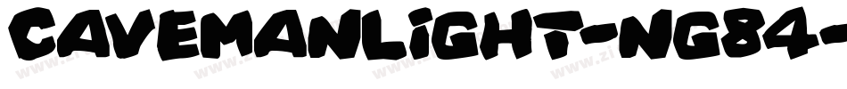 CavemanLight-nG84字体转换