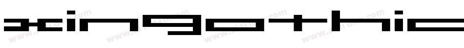 xingothic-citicpress字体转换