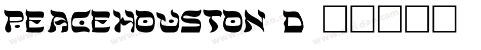 peacehouston3d字体转换