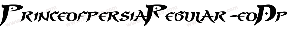 PrinceofpersiaRegular-eoDp字体转换