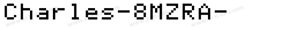 Charles-8MZRA字体转换