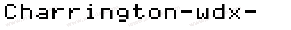 Charrington-wdx字体转换