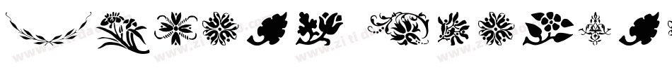 Stoned-OrnamentsOne字体转换