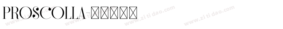 Priscilla字体转换