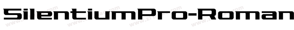 SilentiumPro-RomanII字体转换