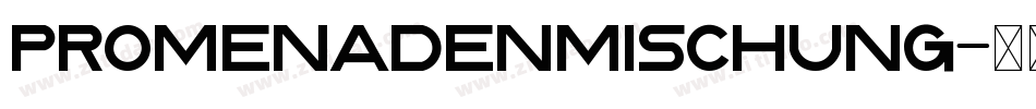 Promenadenmischung字体转换