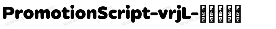 PromotionScript-vrjL字体转换