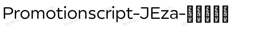 Promotionscript-JEza字体转换