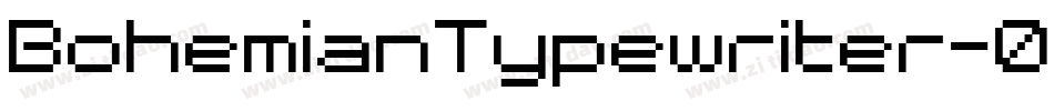 BohemianTypewriter-05a9字体转换
