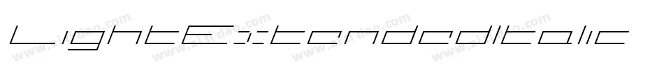 LightExtendedItalic转换器字体转换