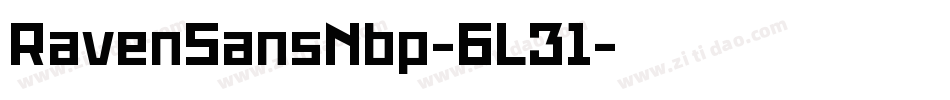 RavenSansNbp-6L31字体转换