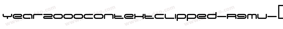 Year2000ContextClipped-R9MV字体转换