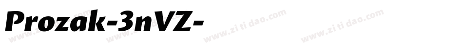 Prozak-3nVZ字体转换