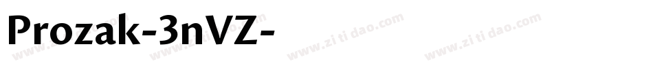 Prozak-3nVZ字体转换