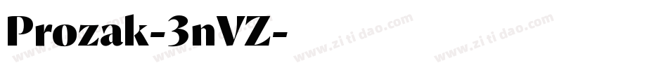 Prozak-3nVZ字体转换