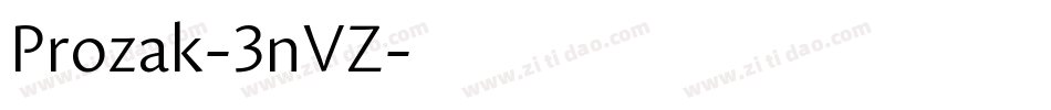 Prozak-3nVZ字体转换