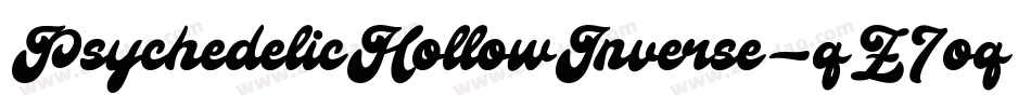 PsychedelicHollowInverse-qZ7oq字体转换
