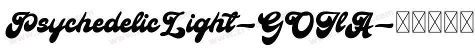 PsychedelicLight-GOJlA字体转换