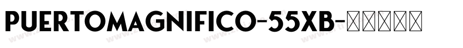 PuertoMagnifico-55xB字体转换