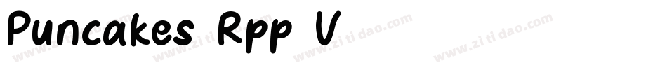 Puncakes-Rpp6V字体转换
