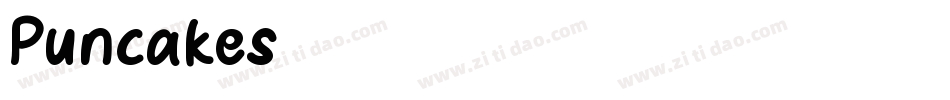 Puncakes字体转换