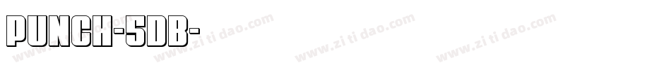 Punch-5DB字体转换