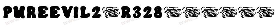 PureEvil2-r328字体转换