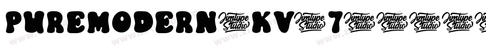 PureModern-Kva7字体转换