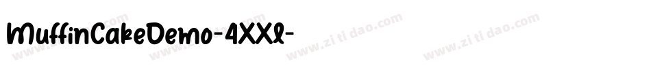 MuffinCakeDemo-4XXl字体转换