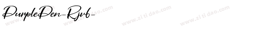 PurplePen-Rjv6字体转换