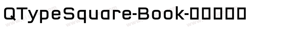 QTypeSquare-Book字体转换
