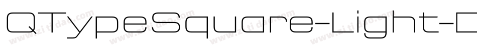 QTypeSquare-Light字体转换 QTypeSquare-Light字体转换