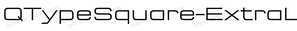 QTypeSquare-ExtraLight字体转换 QTypeSquare-ExtraLight字体转换