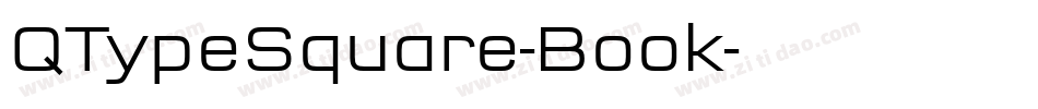 QTypeSquare-Book字体转换
