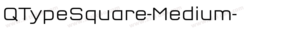 QTypeSquare-Medium字体转换 QTypeSquare-Medium字体转换