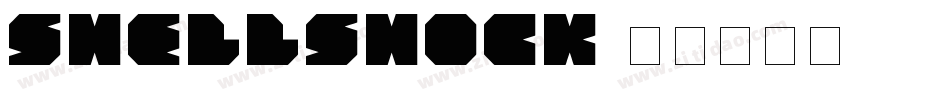 Shellshock字体转换