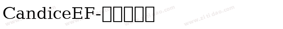CandiceEF字体转换