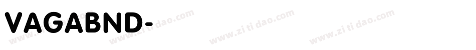VAGABND字体转换