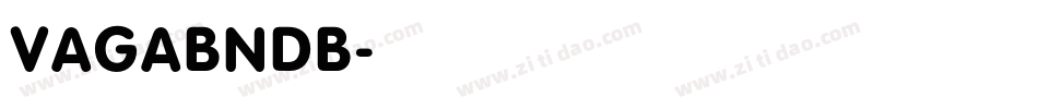 VAGABNDB字体转换