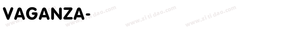 VAGANZA字体转换