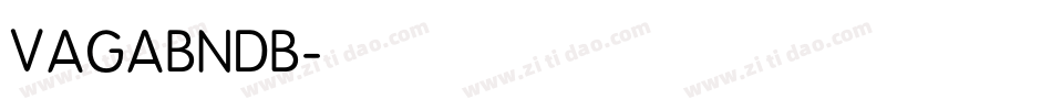 VAGABNDB字体转换