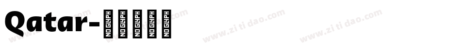 Qatar字体转换