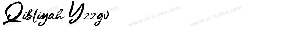 Qibtiyah-Yzzgv字体转换