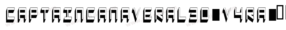 CaptainCanaveral3D-v4rA字体转换