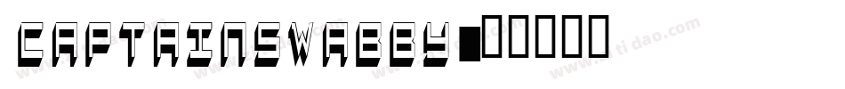 CaptainSwabby字体转换