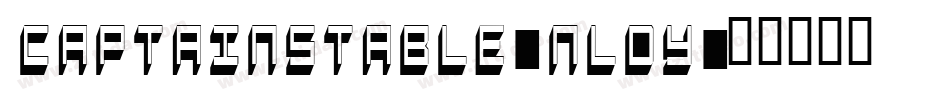 CaptainsTable-nLdY字体转换