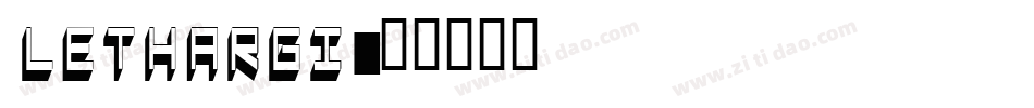 lethargi字体转换