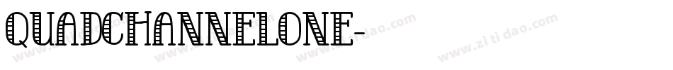 QuadChannelOne字体转换
